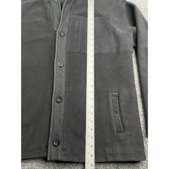 Carbon 2 Cobalt Cardigan Jacket  Mens XL Gray Cotton Blend Button Front - Picture 7 of 7